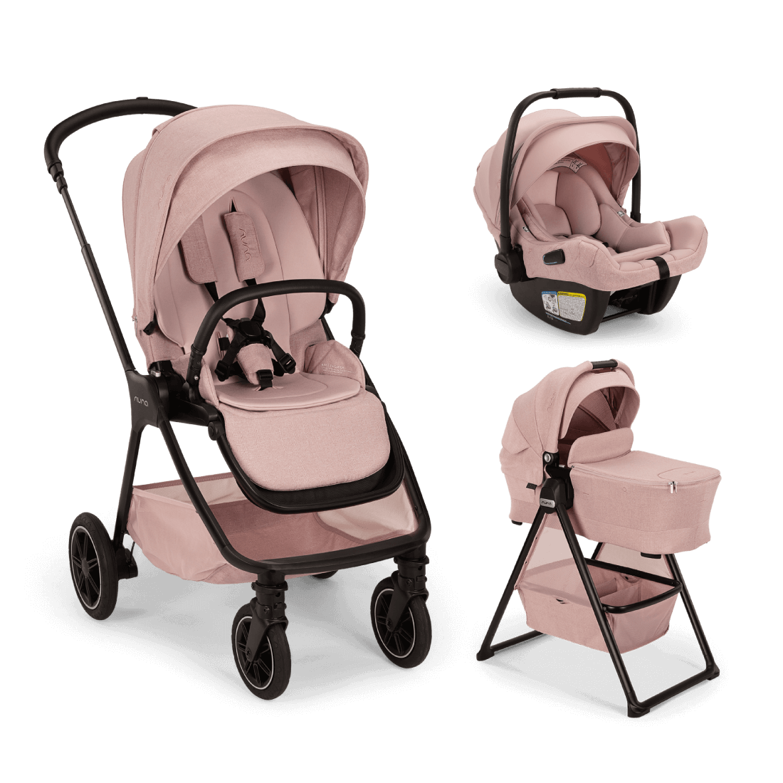 Nuna TRIV Next + Pipa Aire RX + Lytl Bassinet Travel System
