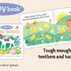 Farm Babies Tuffy Teether Indestructible Book from