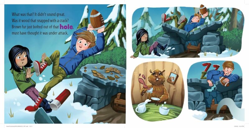 How to Catch a Groundhog Hardcover Book Books