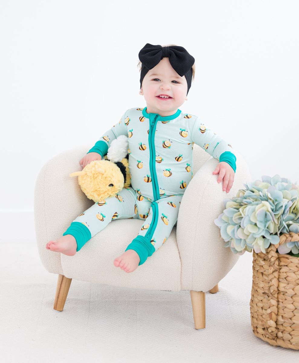 Birdie Bean Bumble Bee Bamboo Viscose Convertible Romper