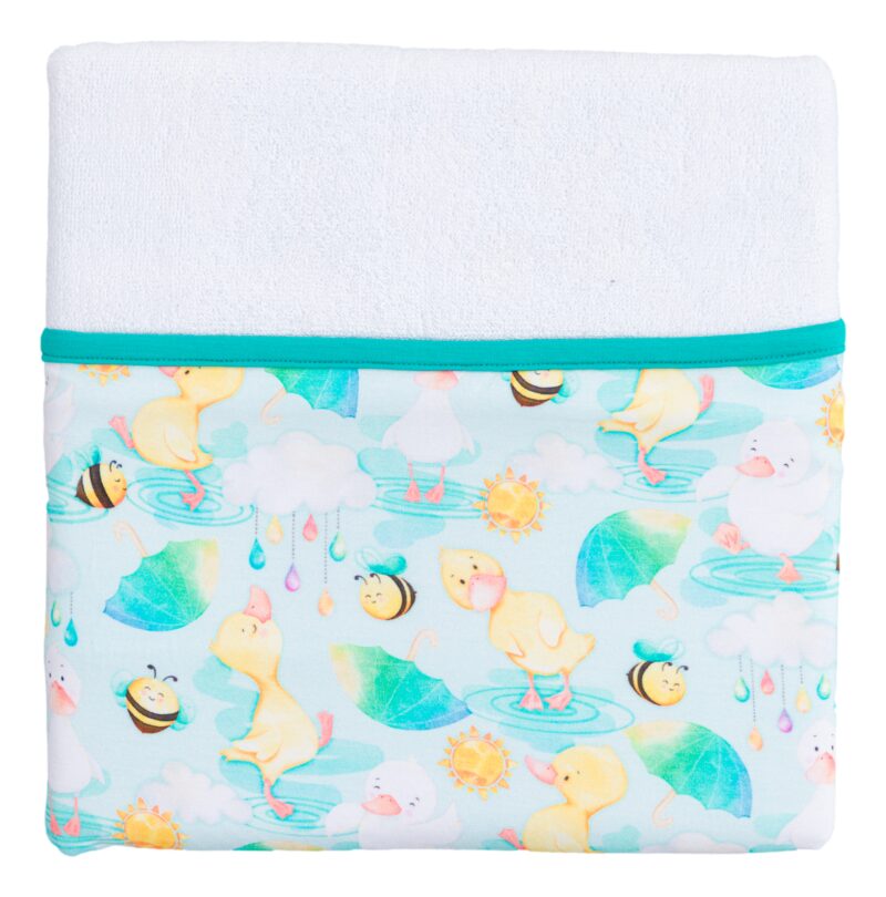 Waddles Toddler Hooded Bath Towel made by Birdie Bean