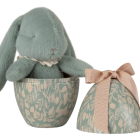 Maileg Easter Egg With Bunny In Mint