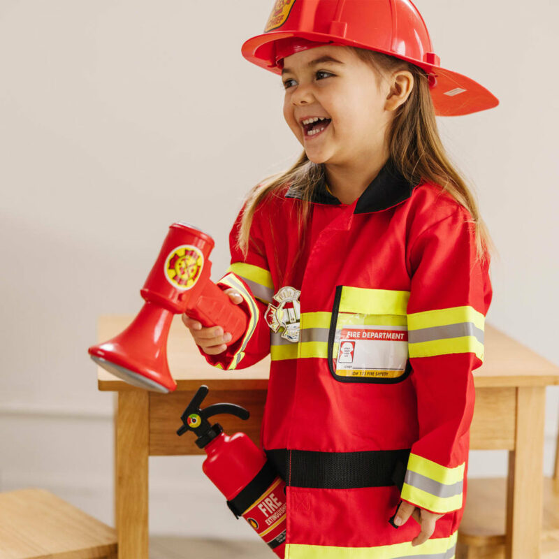 Fire Chief Role Play Costume Set from Melissa & Doug