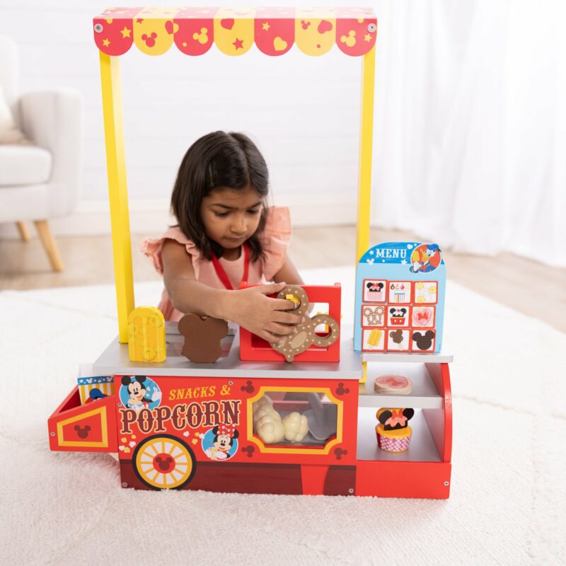 Melissa & Doug Disney Snacks & Popcorn Wooden Food Counter Toys