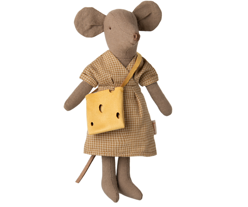 Maileg Mum Mouse In Light Brown