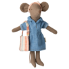 Mum Mouse Denim Dress and Bag made by Maileg