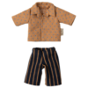 Maileg Dad Mouse Shirt and Striped Pants