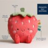 Sweetie Snuggles Bonnie The Strawberry Plush made by Itzy Ritzy