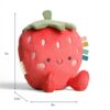 Itzy Ritzy Sweetie Snuggles Bonnie The Strawberry Plush part of our  collection