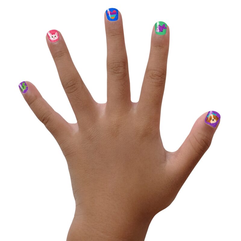 Playful Pets Nail Art from Piggy Paint