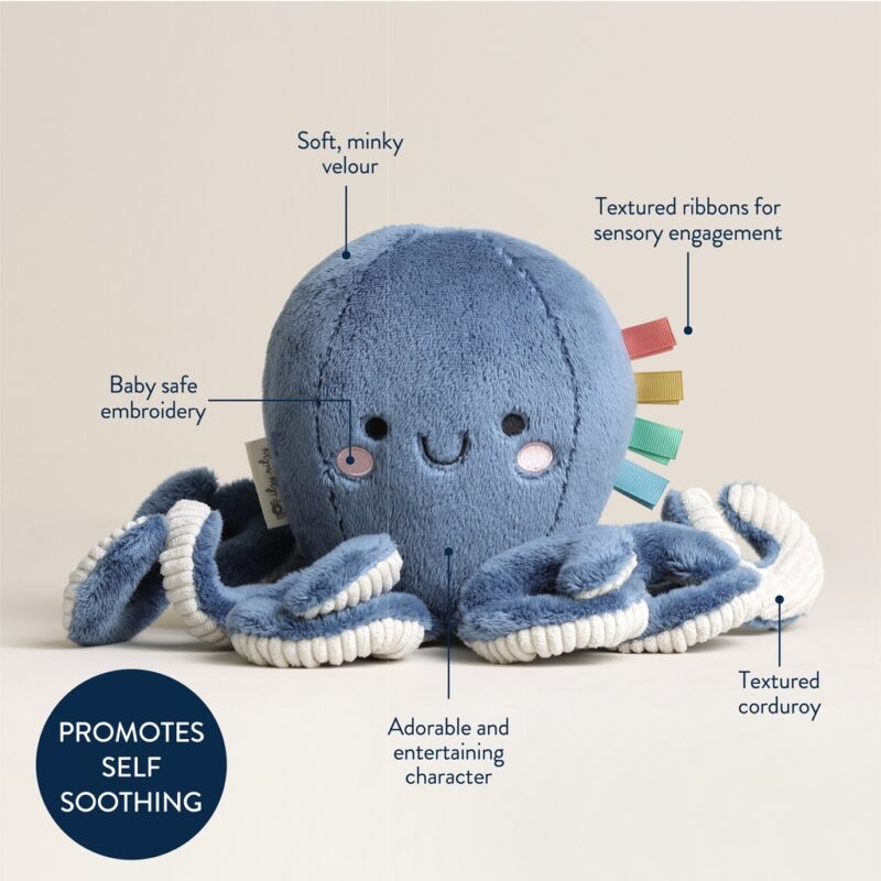 Sweetie Snuggles Ollie The Octopus Plush made by Itzy Ritzy