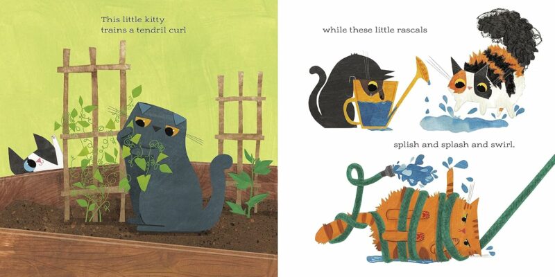 This Little Kitty in the Garden Hardcover Book Children's Books