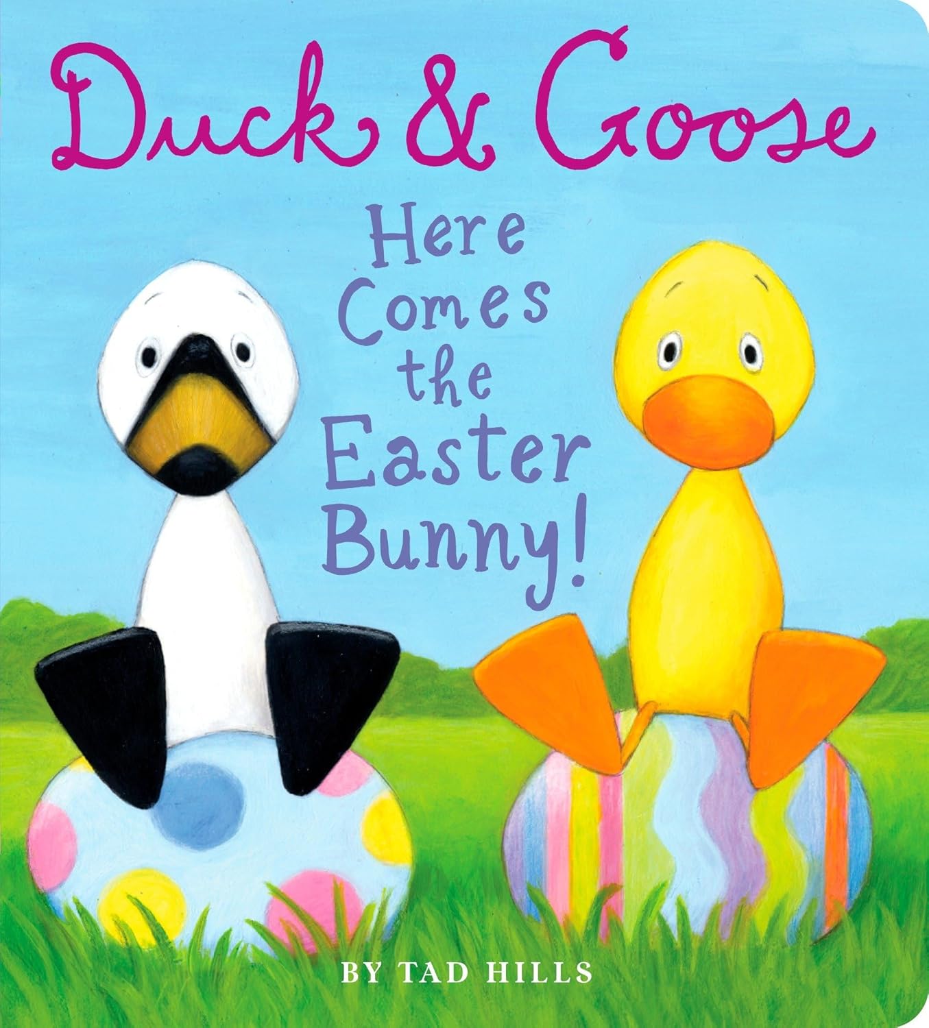 Duck & Goose Here Comes the Easter Bunny Board Book