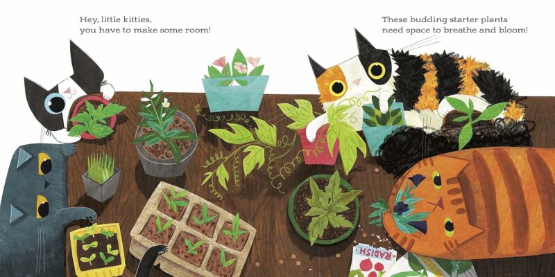 This Little Kitty in the Garden Hardcover Book made by