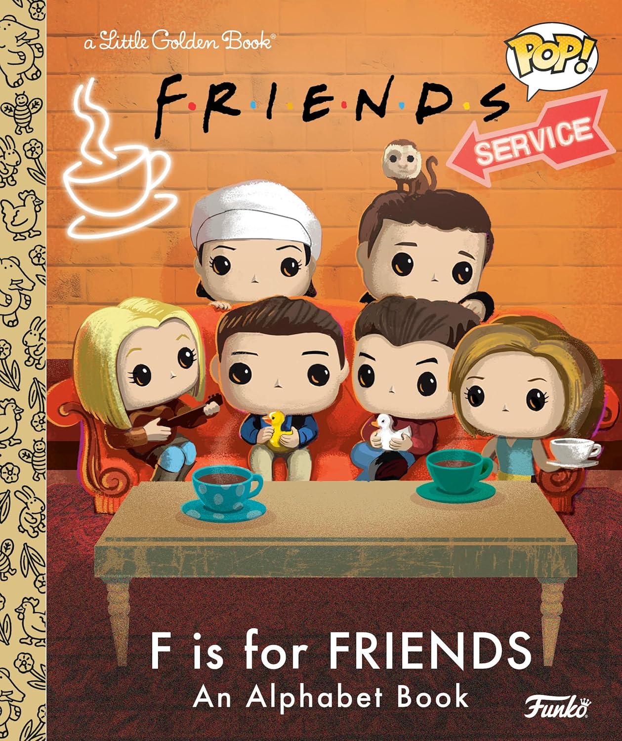 F is for Friends Little Golden Book