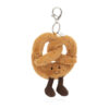 Amuseables Pretzel Bag Charm made by Jellycat
