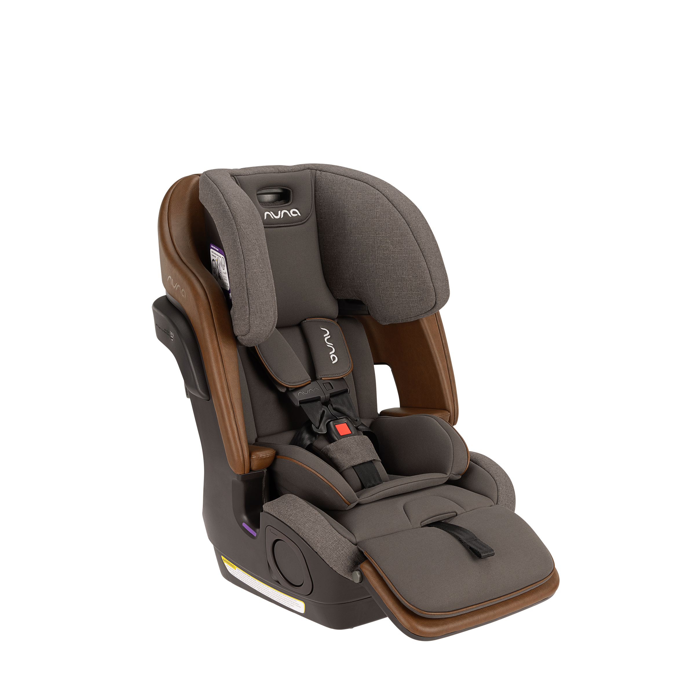 Nuna LUMN Granite Harness to Booster Seat Compact View