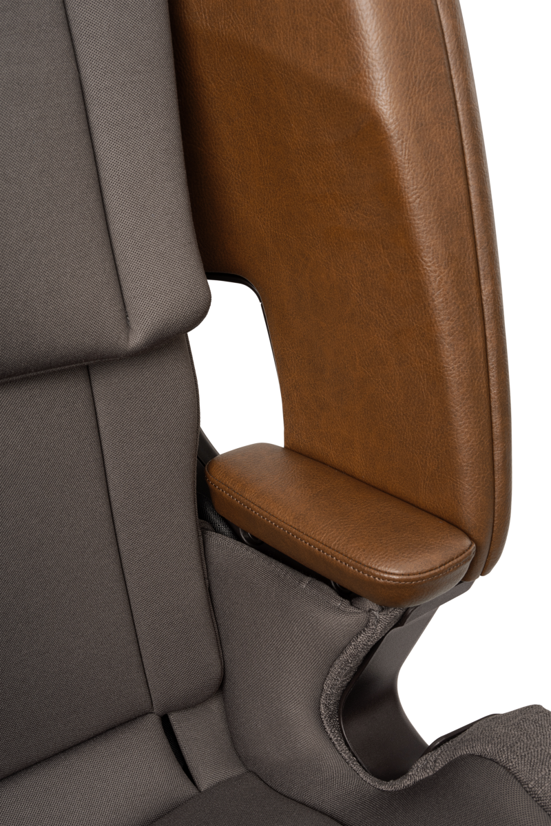 Nuna LUMN Armrest View in Granite