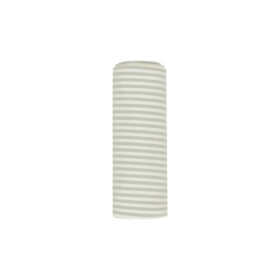 Quincy Mae Swaddle In Sage Stripe