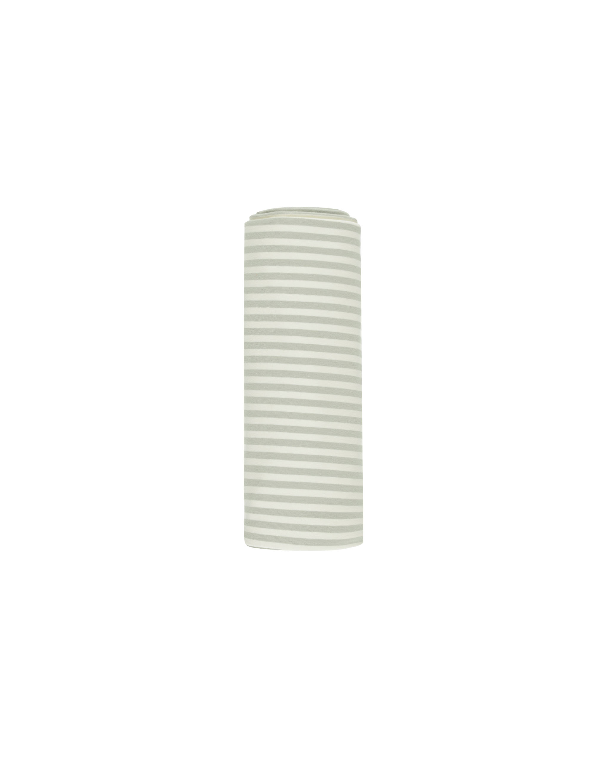 Quincy Mae Swaddle In Sage Stripe