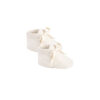 Quincy Mae Baby Booties In Natural