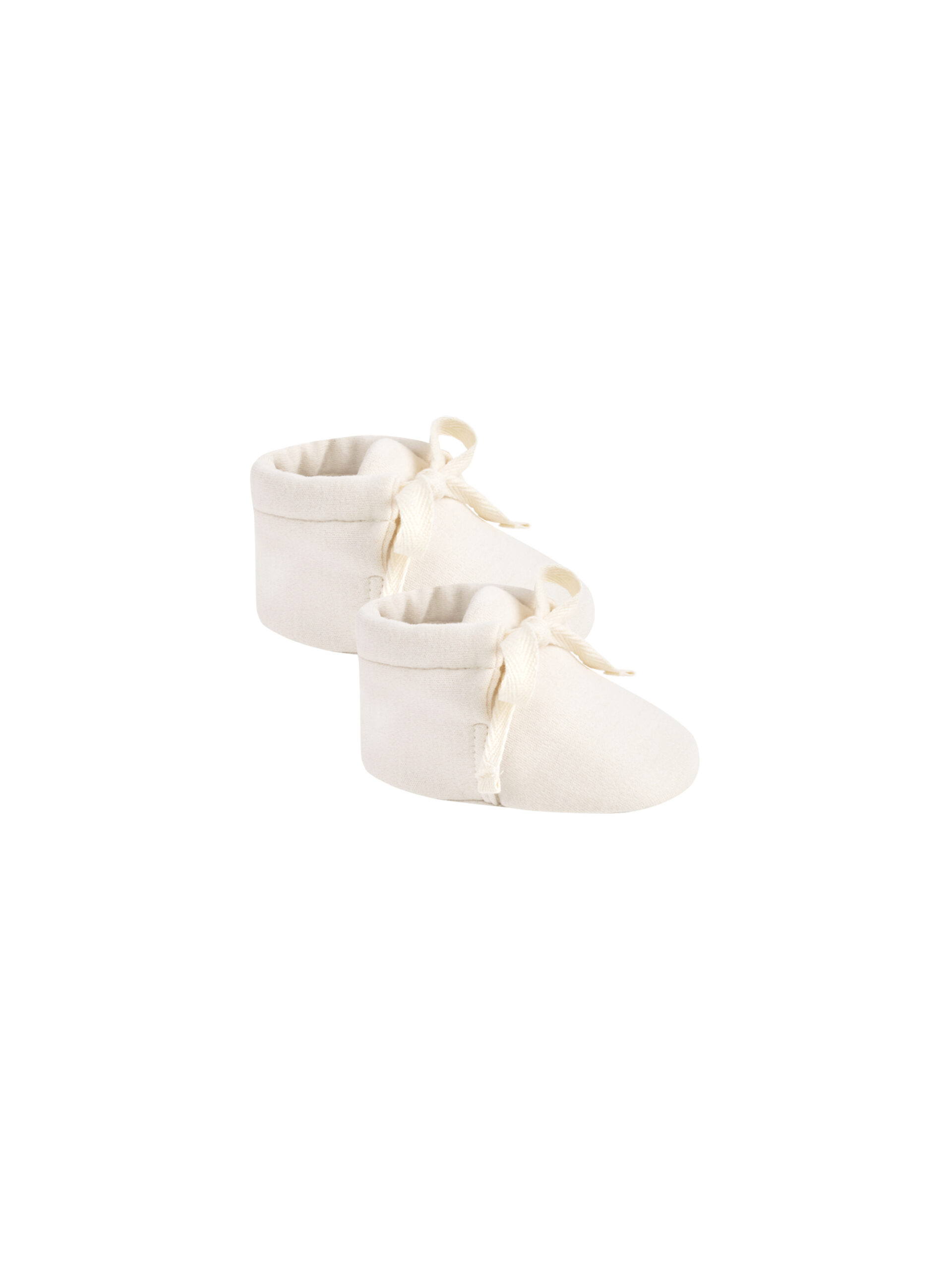 Quincy Mae Baby Booties In Natural