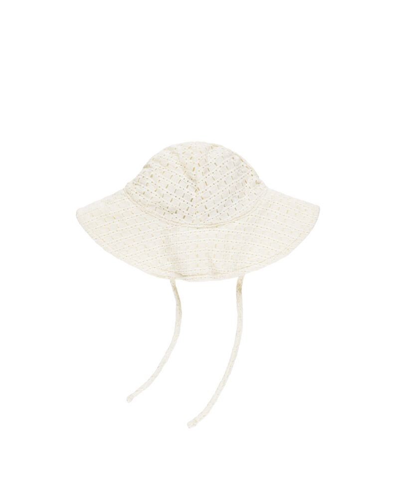 Floppy Sun Hat In Ivory