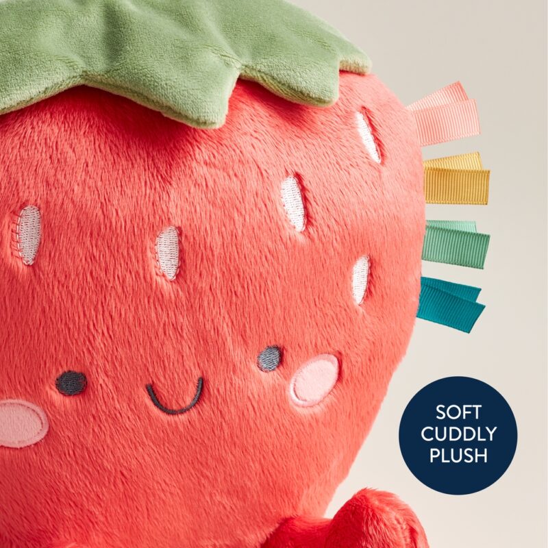 Itzy Ritzy Sweetie Snuggles Bonnie The Strawberry Plush Toys