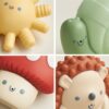 Itzy Squirt Soft Bath Toy 4 Pack made by Itzy Ritzy