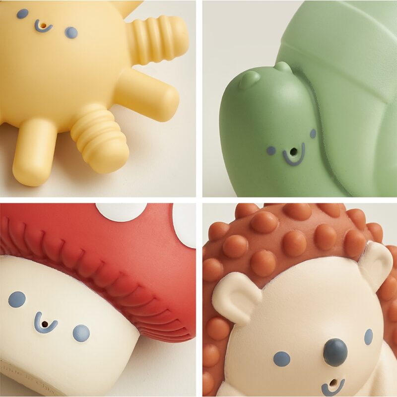Itzy Squirt Soft Bath Toy 4 Pack made by Itzy Ritzy