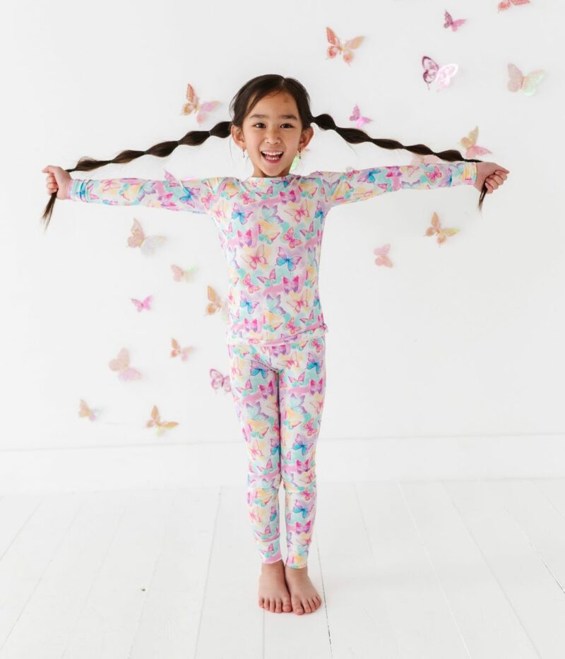 Birdie Bean Dahlia Bamboo Viscose 2 Piece Pajama Set