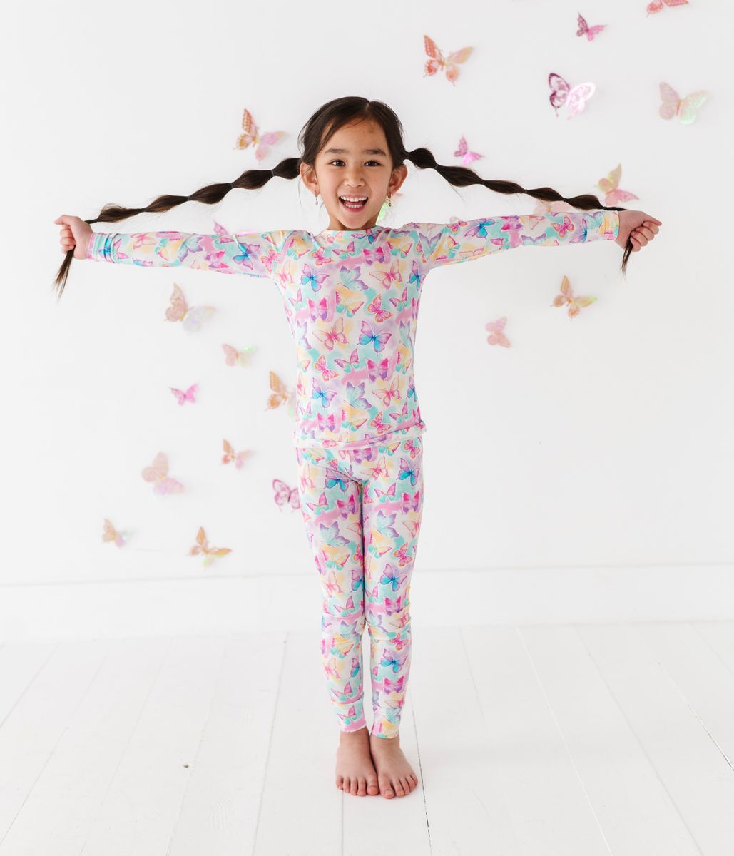 Birdie Bean Dahlia Bamboo Viscose 2 Piece Pajama Set