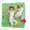 Leo The Truck Construction Buddies Bamboo Viscose Toddler Birdie Quilt made by Birdie Bean