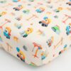 Leo The Truck Construction Buddies Bamboo Viscose Crib Sheet from Birdie Bean