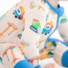 Leo The Truck Construction Buddies Bamboo Viscose Convertible Romper from Birdie Bean