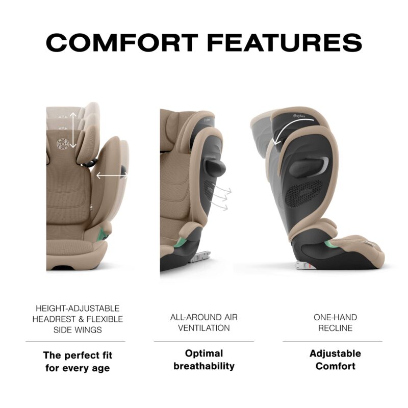 Solution G2 Folding High Back Booster Seat from Cybex