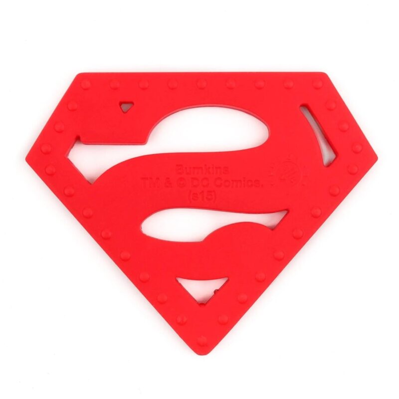 Bumkins Silicone Teether: Superman part of our  collection
