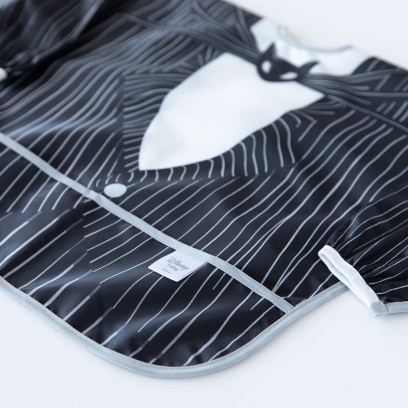 Costume Sleeved Bib: Jack Skellington made by Bumkins