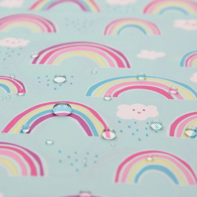 Sleeved Bib: Rainbows made by Bumkins