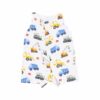 Angel Dear Cool Construction Muslin Sleeveless Shortie Romper
