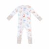 Coastal Abcs Bamboo Viscose Zipper Romper from Angel Dear