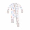 Angel Dear Coastal Abcs Bamboo Viscose Zipper Romper