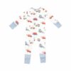 Off-Road Adventure Bamboo Viscose Zipper Romper from Angel Dear