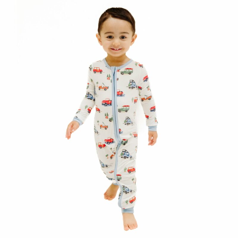 Off-Road Adventure Bamboo Viscose Zipper Romper