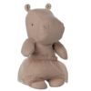 Safari Friends Small Hippo With Skirt In Soft Rose from Maileg