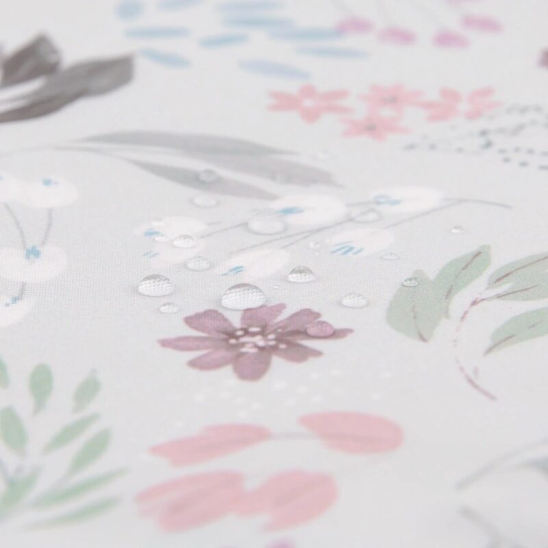 Bumkins Sleeved Bib: Floral Feeding