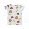 Baseball Bamboo Viscose Short Sleeve Loungewear Set from Angel Dear