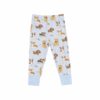 Best Friend Dogs Blue Bamboo Viscose Short Sleeve Loungewear Set