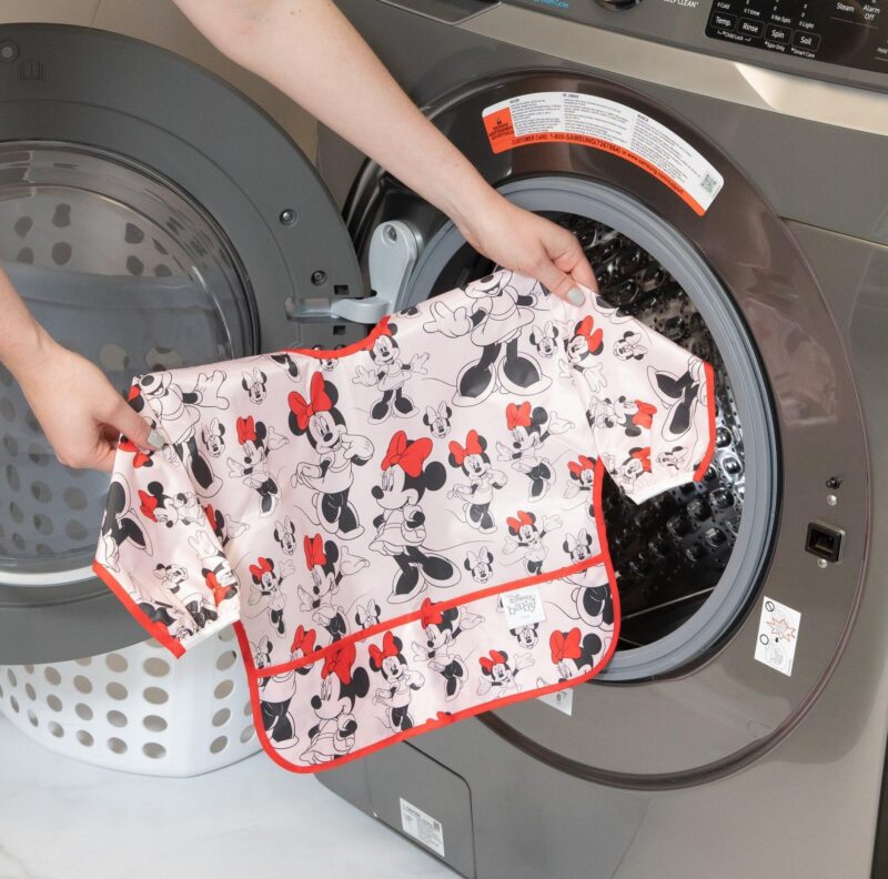 Sleeved Bib: Minnie Mouse made by Bumkins