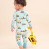 Hard Hat Hounds Bamboo Viscose Convertible Romper from Birdie Bean